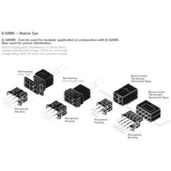 TE Connectivity DYNAMIC 5000 Series zásuvkový konektor na kabel 4, 3-917807-2, 1 ks