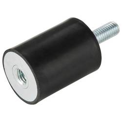 TRU COMPONENTS gumový doraz TC-NT25-30-43A Tvrdost 43 Shore a Maximální statické zatížení 20 kg
