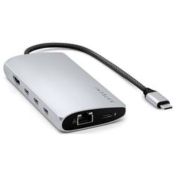 Satechi USB-C® dokovací stanice ST-P8KES
