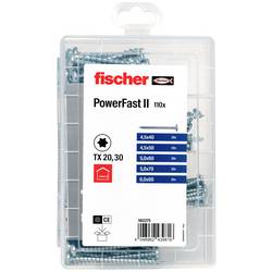 Fischer 562275 Meisterbox PowerFast II PH VG TX sada šroubů do dřevotřísky ocel galvanizováno zinkem 1 sada
