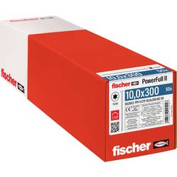 Fischer 562953 FPF II CTF 10,0 x 300 BC 50 šroub do dřeva 10 mm 300 mm TX ocel galvanizováno zinkem 50 ks