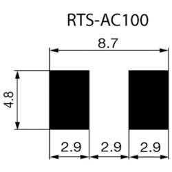 Schurter tepelná pojistka 60 V/DC (d x š x v) 8.8 x 6.6 x 6.7 mm 1 ks