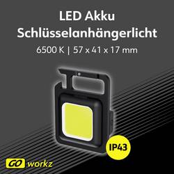 Müller-Licht 27700074 LED kapesní svítilna, světlo na klíče přívěsek napájeno akumulátorem 500 lm 40 g