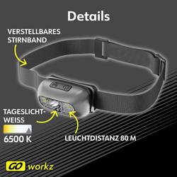 Müller-Licht LED čelovka, napájeno akumulátorem, 90 lm, 27700073
