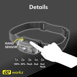 Müller-Licht LED čelovka, napájeno akumulátorem, 90 lm, 27700073