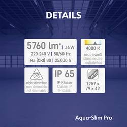Müller-Licht 21000154 Aqua-Slim Pro 120 venkovní stropní LED osvětlení LED pevně vestavěné LED 36 W
