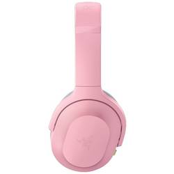 RAZER Barracuda Headset uzavřená (Over Ear) kabelová, Bluetooth®, bezdrátová stereo Quarz, růžová regulace hlasitosti, Vypnutí zvuku mikrofonu Gaming