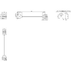 červená, žlutá 3pólový 16 mm² 32 A 690 V/AC Siemens 3LD22130TK53