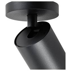Deko Light 348252 Can Tilt rund, 1x 7,5 W GU10, Schwarz Stropní svítidlo GU10 7.5 W černá