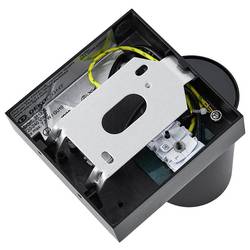 Deko Light Can Tilt eckig, 1x 7,5 W GU10, Schwarz 341338 Nástěnné svítidlo GU10 7.5 W kolíková patice černá