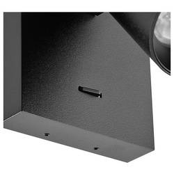 Deko Light Can Tilt eckig, 1x 7,5 W GU10, Schwarz 341338 Nástěnné svítidlo GU10 7.5 W kolíková patice černá