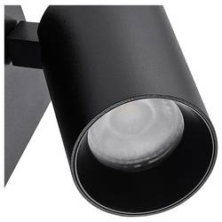 Deko Light Can Tilt eckig, 1x 7,5 W GU10, Schwarz 341338 Nástěnné svítidlo GU10 7.5 W kolíková patice černá