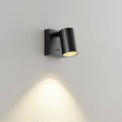 Deko Light Can Tilt eckig, 1x 7,5 W GU10, Schwarz 341338 Nástěnné svítidlo GU10 7.5 W kolíková patice černá