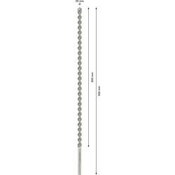 Bosch Accessories 2608706852 2608706852 wolfram-karbid příklepový vrták 25 mm Celková délka 920 mm SDS max 1 ks