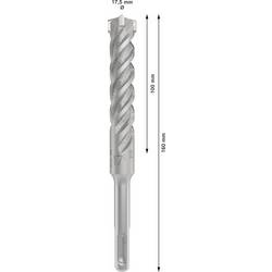 Bosch Accessories 2608836630 2608836630 wolfram-karbid příklepový vrták 17.5 mm Celková délka 160 mm SDS plus 1 ks