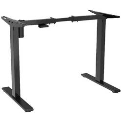 SpeaKa Professional konstrukce psacího stolu pro práci vsedě i ve stoje elektricky výškově nastavitelné Rozsah výšky: 71 do 1.21 m (š x h) 104 cm x 60 cm černá