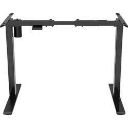 SpeaKa Professional konstrukce psacího stolu pro práci vsedě i ve stoje elektricky výškově nastavitelné Rozsah výšky: 71 do 1.21 m (š x h) 104 cm x 60 cm černá