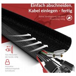 hadice na kabely Label the Cable LTC 5110 černá