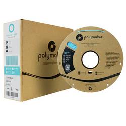 Polymaker PE01031 PE01031 vlákno pro 3D tiskárny ABS plast Žáruvzdorné, Nárazuvzdorný, Bez zápachu 1.75 mm 1000 g světle modrá PolyLite™ 1 ks