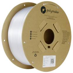 Polymaker PB01044 vlákno pro 3D tiskárny PETG plast Žáruvzdorné, Vysoká pevnost v tahu 1.75 mm 3000 g čirá PolyLite™ 1 ks