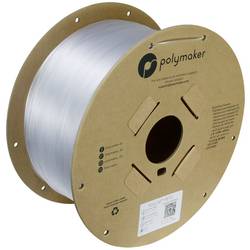 Polymaker PB01044 vlákno pro 3D tiskárny PETG plast Žáruvzdorné, Vysoká pevnost v tahu 1.75 mm 3000 g čirá PolyLite™ 1 ks