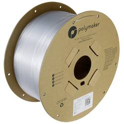 Polymaker PB01044 vlákno pro 3D tiskárny PETG plast Žáruvzdorné, Vysoká pevnost v tahu 1.75 mm 3000 g čirá PolyLite™ 1 ks