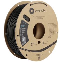 Polymaker PA10001 PA10001 vlákno pro 3D tiskárny PLA-CF Vyztuženo uhlíkovými vlákny 1.75 mm 1000 g černá PolyLite™ 1 ks