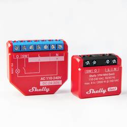 Shelly Shelly 1PM Mini Gen3 spínací a měřicí aktor Wi-Fi, Bluetooth