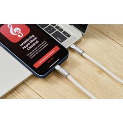 Renkforce Kabel USB-C USB 2.0 USB-C ® zástrčka, USB-C ® zástrčka 0.50 m bílá RF-6056874