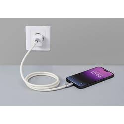 Renkforce Kabel USB-C USB 2.0 USB-C ® zástrčka, USB-C ® zástrčka 0.50 m bílá RF-6056874
