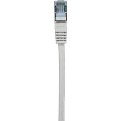 Renkforce RF-5047490 RJ45 síťové kabely, propojovací kabely CAT 6A S/FTP 2.00 m šedá samozhášecí 1 ks
