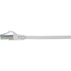 Renkforce RF-5047490 RJ45 síťové kabely, propojovací kabely CAT 6A S/FTP 2.00 m šedá samozhášecí 1 ks