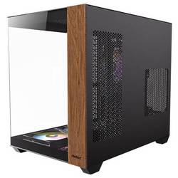Antec CX800 Wood midi tower herní pouzdro černá, dřevo prachový filtr