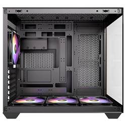 Antec CX800 Wood midi tower herní pouzdro černá, dřevo prachový filtr