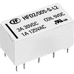 Hongfa HFD2/024-S-L2-D, HFD2/024-S-L2-D relé do DPS, bistabilní, 2 cívky, 220 V/DC, 250 V/AC, 3 A, 1 ks