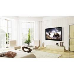SpeaKa Professional Wall Tilt TV držák na zeď 94,0 cm (37) - 177,8 cm (70) naklápěcí integrovaná vodováha, vhodné pro zakřivené televizory (Curved TV),