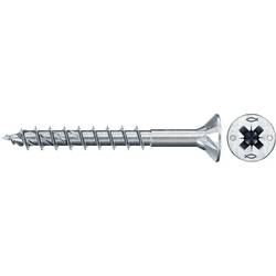 Fischer 670213 Power-Fast II šrouby do dřevotřísky 4 mm 35 mm křížová drážka Pozidriv ocel galvanizováno zinkem 200 ks