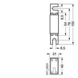 Siemens 3NE87311 sada pojistek Vhodné pro (pojistky) velikost pojistky 000 - 4 Velikost pojistky = 0 315 A 690 V 10 ks