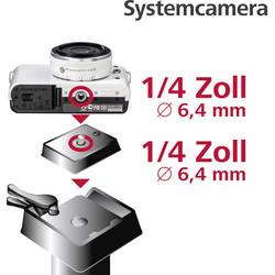 Hama deska pro rychlé spojení Vnější závit=1/4