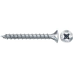 Fischer 670252 Power-Fast II šrouby do dřevotřísky 4 mm 45 mm křížová drážka Pozidriv ocel galvanizováno zinkem 500 ks