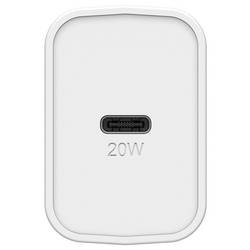 Otterbox Wall USB nabíječka, Rychlonabíječka, bez kabelu, 1x USB-C®, 20 W, Dodávka energie, Power Delivery 3.0, bílá