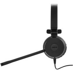 Jabra Evolve 30 II Headset otevřená (On Ear) kabelová mono černá Potlačení hluku, Redukce šumu mikrofonu headset, regulace hlasitosti, Vypnutí zvuku mikrofonu