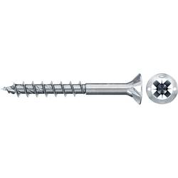 Fischer 670069 Power-Fast II šrouby do dřevotřísky 3.5 mm 35 mm křížová drážka Pozidriv ocel galvanizováno zinkem 100 ks