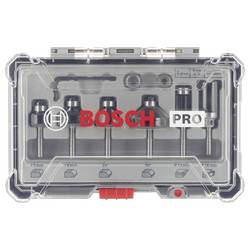 Sada ohranných a hranových fréz, 6 mm dřík, 6 ks Bosch Accessories 2607017468