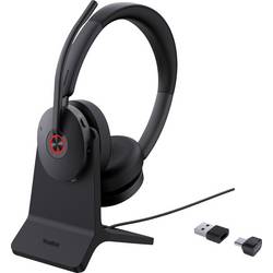 Yealink BH 74 Teams Headset otevřená (On Ear) Bluetooth® černá Potlačení hluku telefon