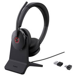 Yealink BH 74 Teams Headset otevřená (On Ear) Bluetooth® černá Potlačení hluku telefon
