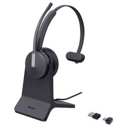 Yealink BH70 Mono Teams inkl. La Headset otevřená (On Ear) Bluetooth® mono černá Redukce šumu mikrofonu Tlačítko Microsoft Teams telefon