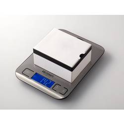 VOLTCRAFT TS-5000/1-Alu váha na dopisy TS-5000/1-Alu Max. váživost 5 kg Rozlišení 1 g na baterii nerezová ocel