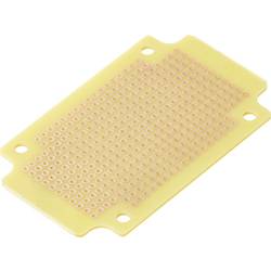 TRU COMPONENTS 98003C10 experimentální deska tvrzený papír (d x š) 76.5 mm x 46.5 mm 35 µm Rastr (rozteč) 2.54 mm Množství 1 ks