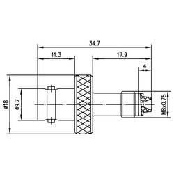 Telegärtner 100023651 100023651 FME adaptér - 1 ks